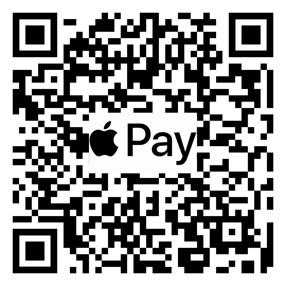 Código QR para ofrendar con Apple Pay